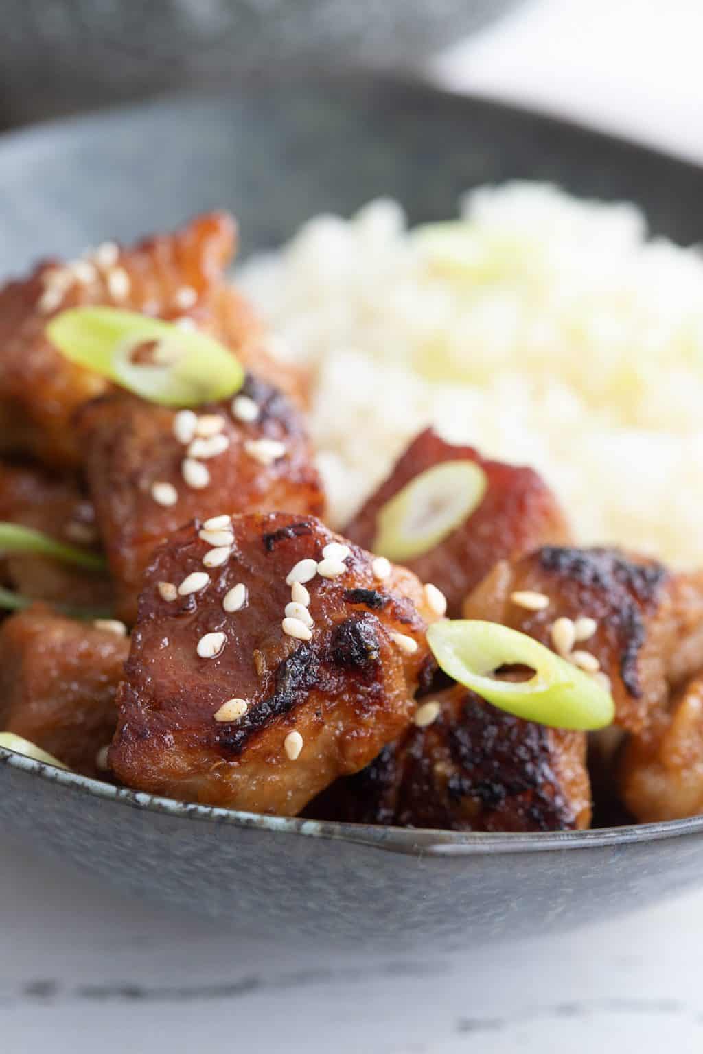 Keto Honey Garlic Pork Bites Recipe Concepts