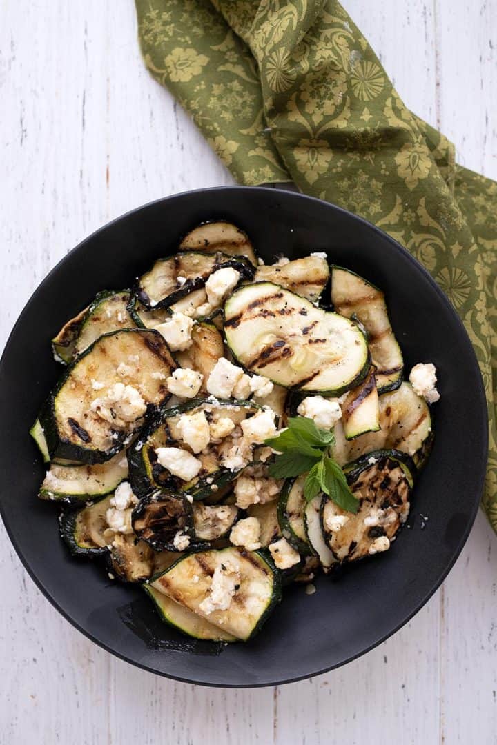 Grilled Zucchini Recipe - All Day I Dream About Food