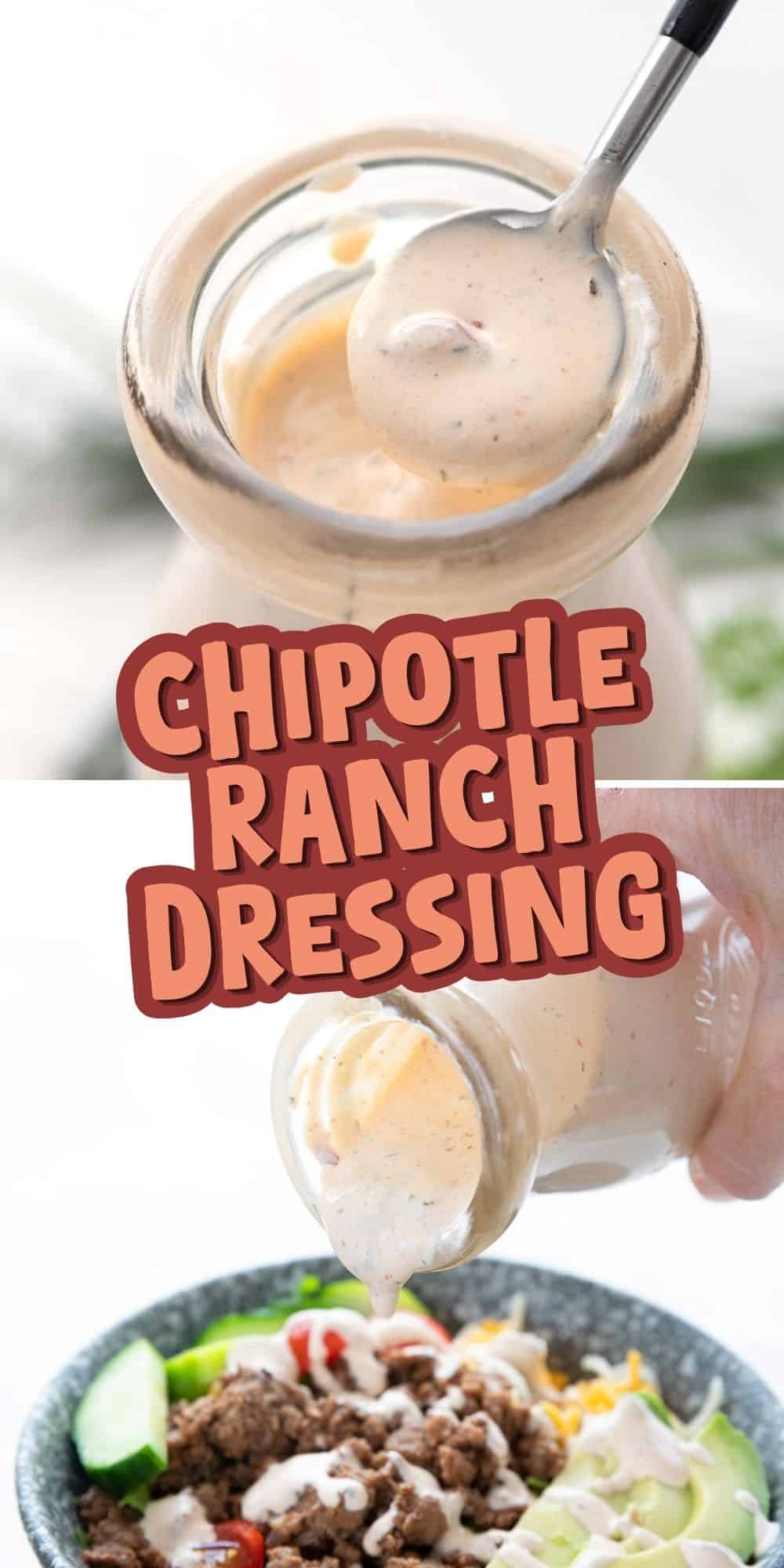 Chipotle Ranch Dressing - All Day I Dream About Food