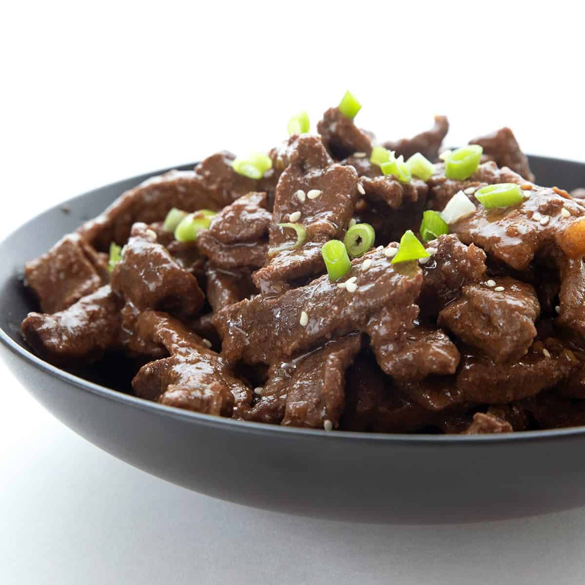 Easy Keto Mongolian Beef - All Day I Dream About Food