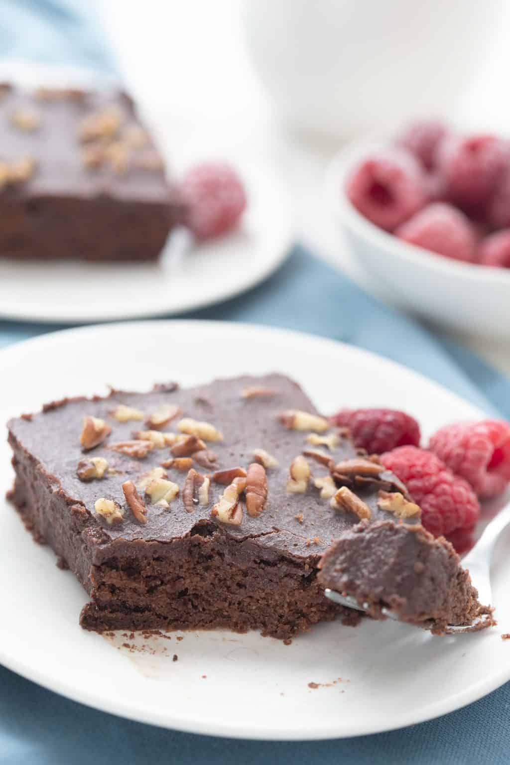 Keto Sheet Cake for Two - All Day I Dream About Food