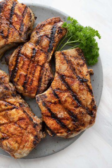 Juicy Grilled Pork Chops - All Day I Dream About Food