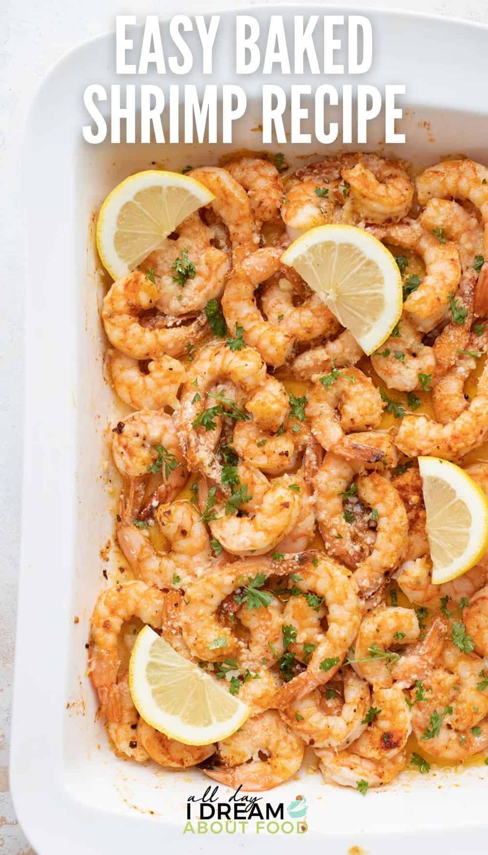 Easy Baked Shrimp with Garlic and Parmesan