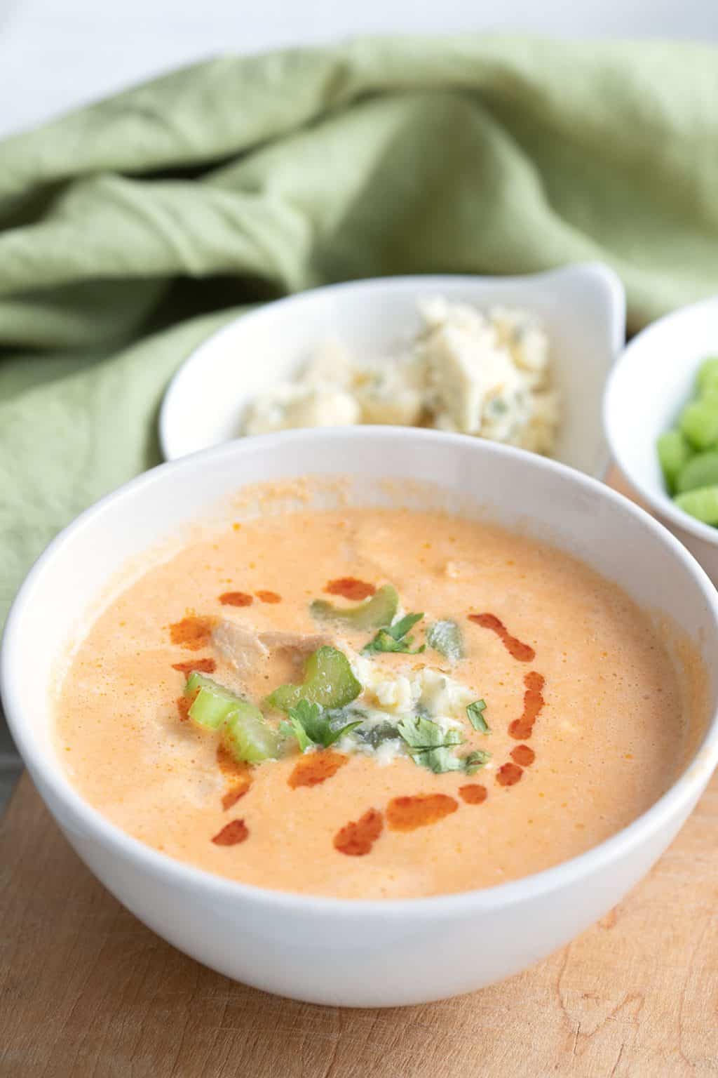 Buffalo Chicken Soup - All Day I Dream About Food