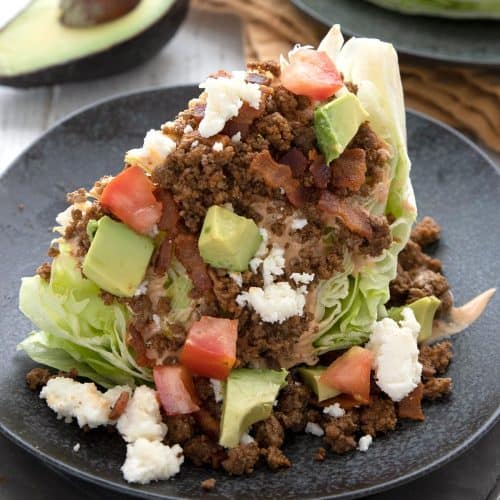 Mexican Wedge Salad - All Day I Dream About Food