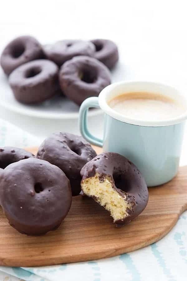 Keto Donuts with Brown Butter Glaze - All Day I Dream About Food