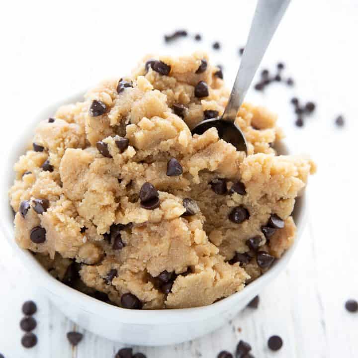 Easy Keto Cookie Dough - All Day I Dream About Food