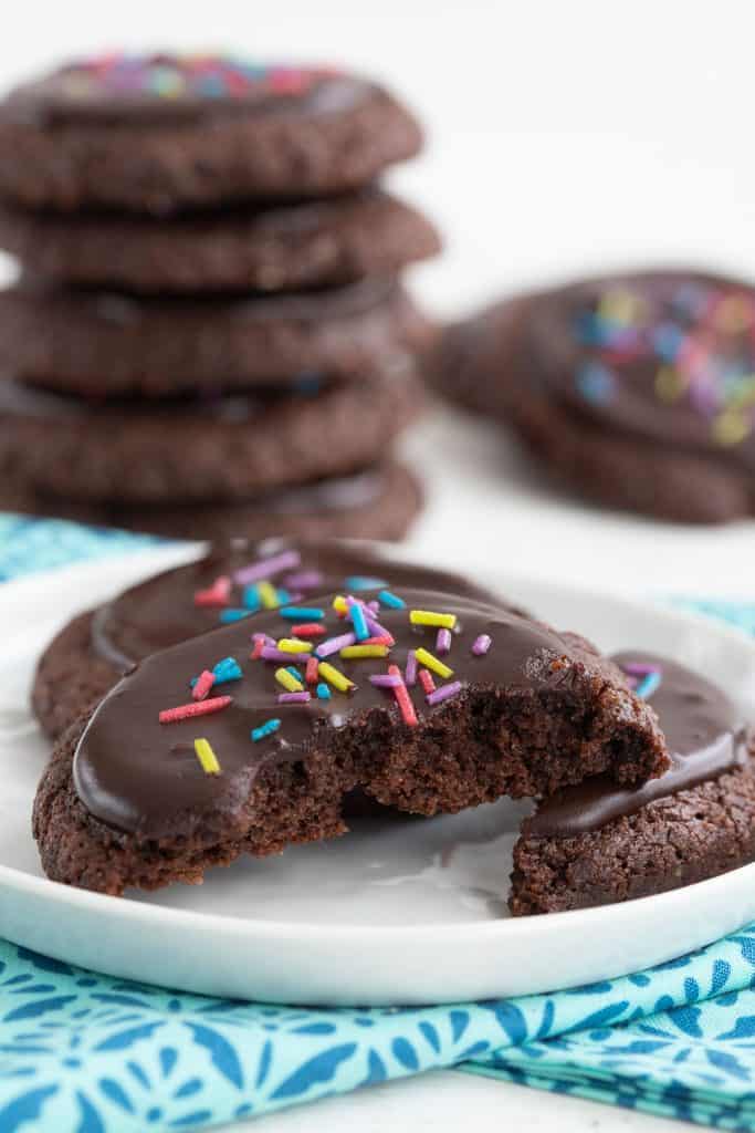 Keto Cosmic Brownie Cookies - All Day I Dream About Food