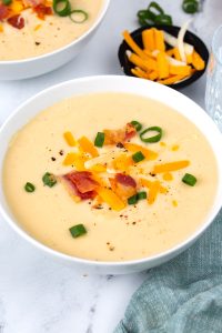 Instant Pot Cauliflower Soup - All Day I Dream About Food