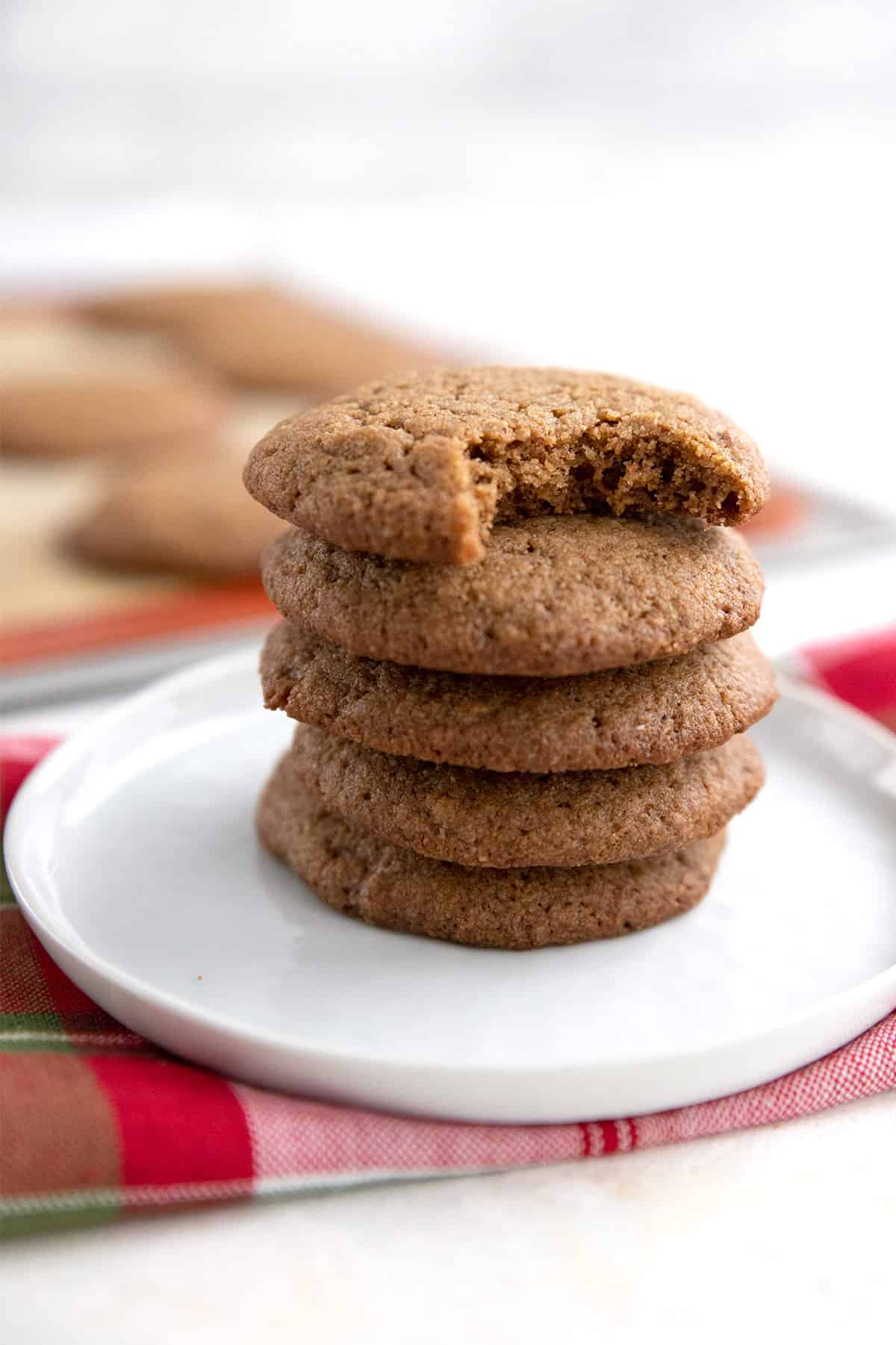 BEST Gingerbread Cookies (thick, soft and chewy)