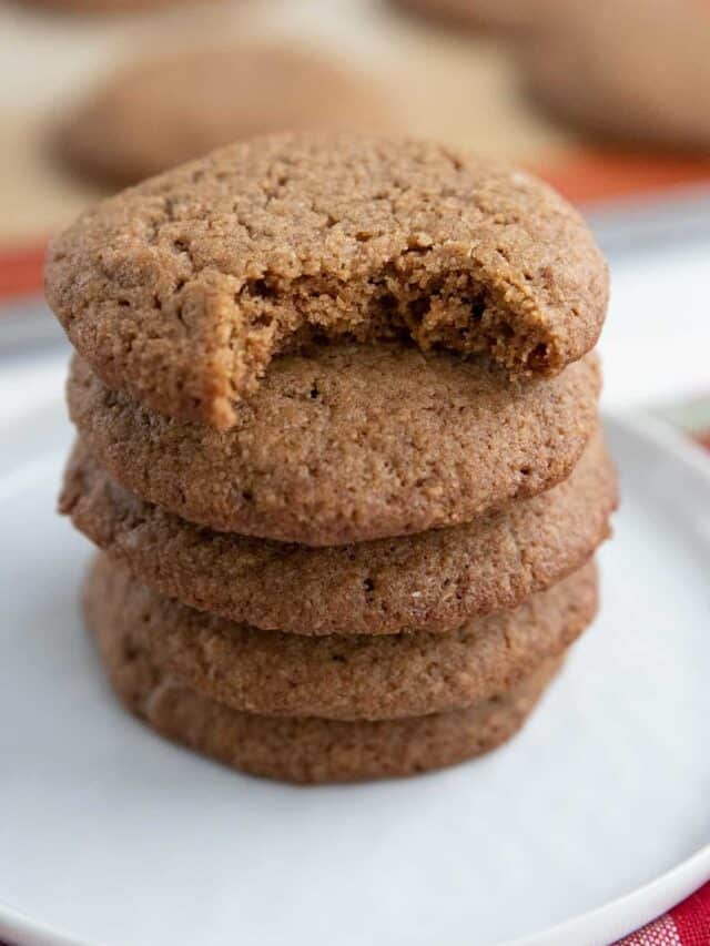 Keto Ginger Molasses Cookies All Day I Dream About Food