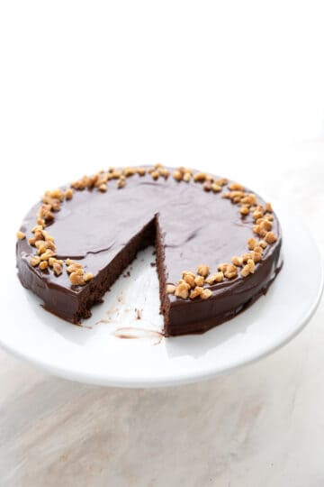Keto Chocolate Torte - All Day I Dream About Food