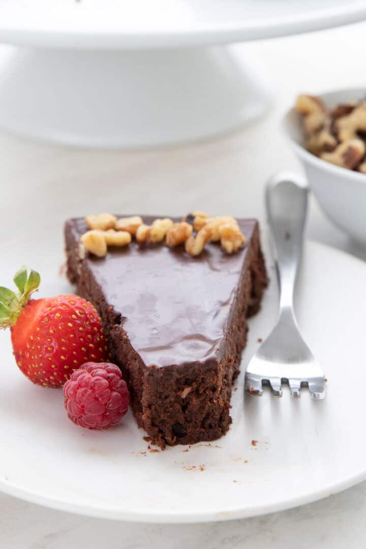 Keto Chocolate Torte - All Day I Dream About Food