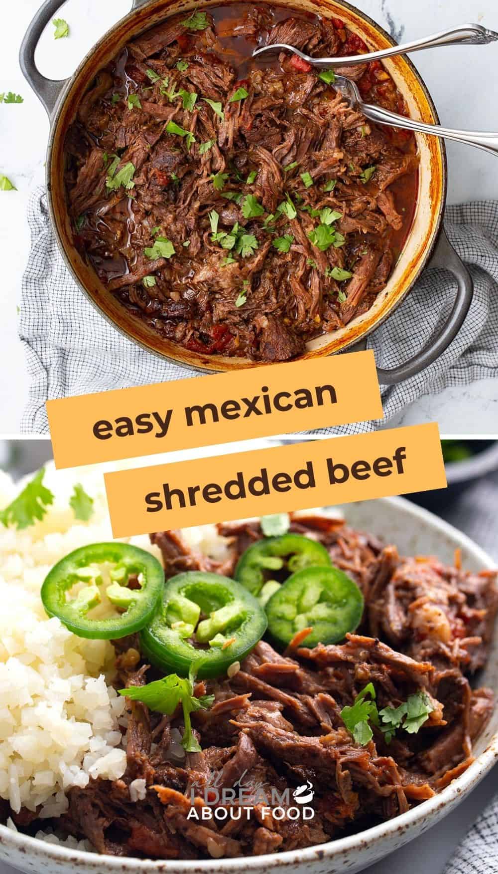 Mexican Shredded Beef - All Day I Dream About Food