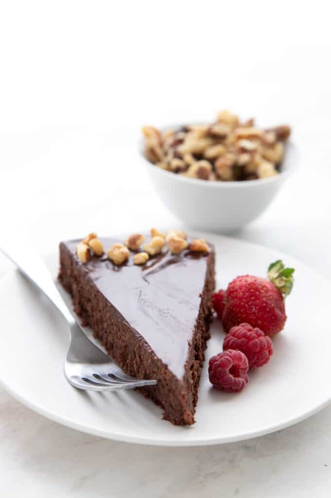 Keto Chocolate Torte - All Day I Dream About Food