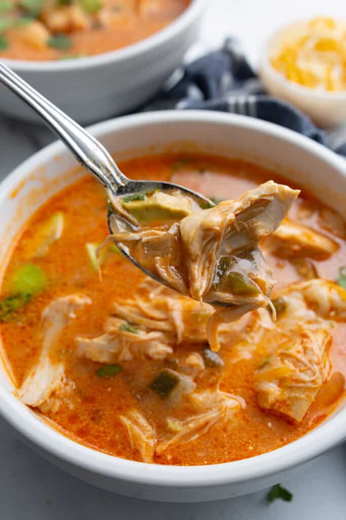 Chicken Enchilada Soup - All Day I Dream About Food