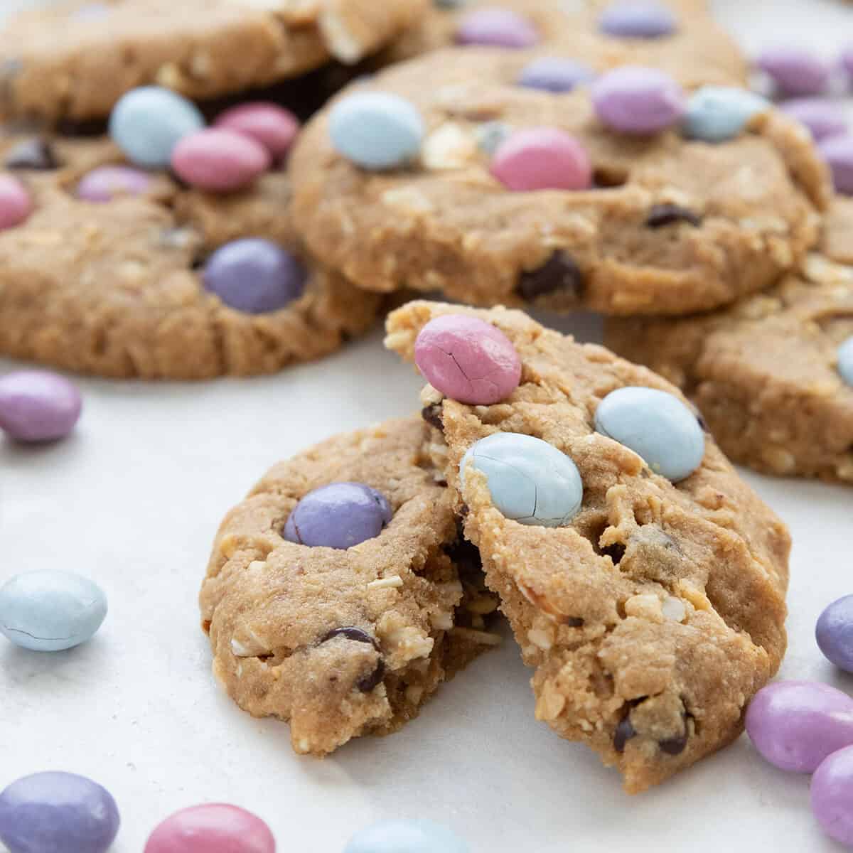 Keto Monster Cookies - All Day I Dream About Food