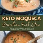 Pinterest collage for Brazilian Fish Stew