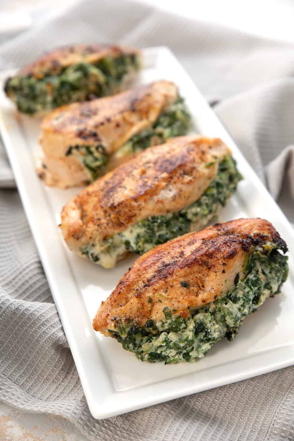 Spinach Stuffed Chicken - All Day I Dream About Food