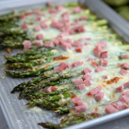 Easy Cheesy Baked Ham and Asparagus – Kalyn's Kitchen