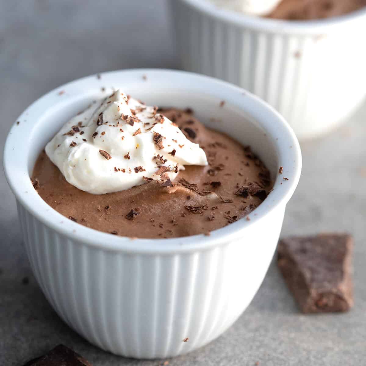 Keto Chocolate Mousse - All Day I Dream About Food