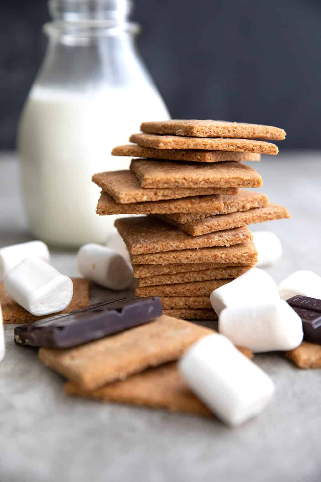 Sugar Free Graham Crackers Easy Keto Recipe 0020