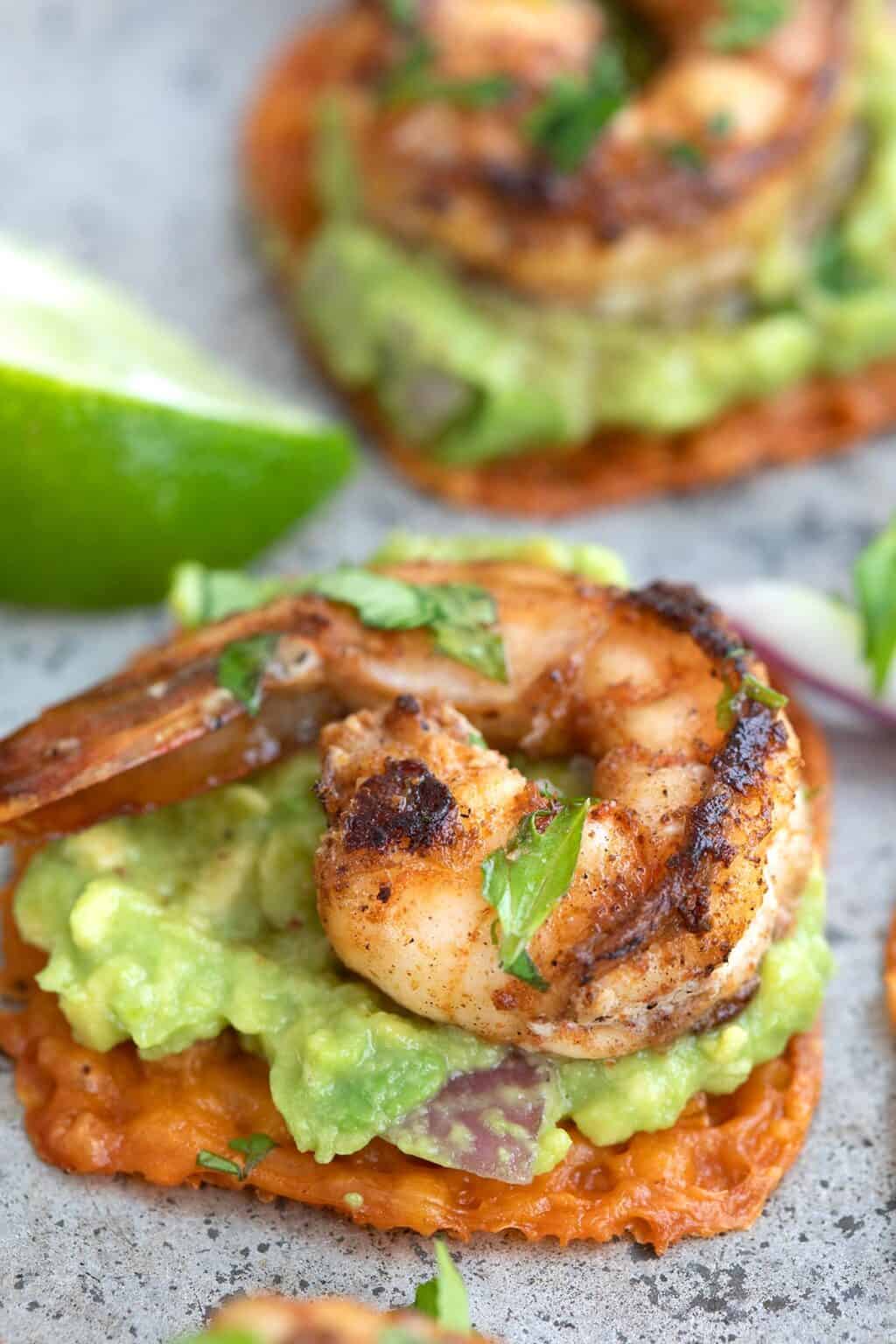 Guacamole Shrimp Bites - All Day I Dream About Food