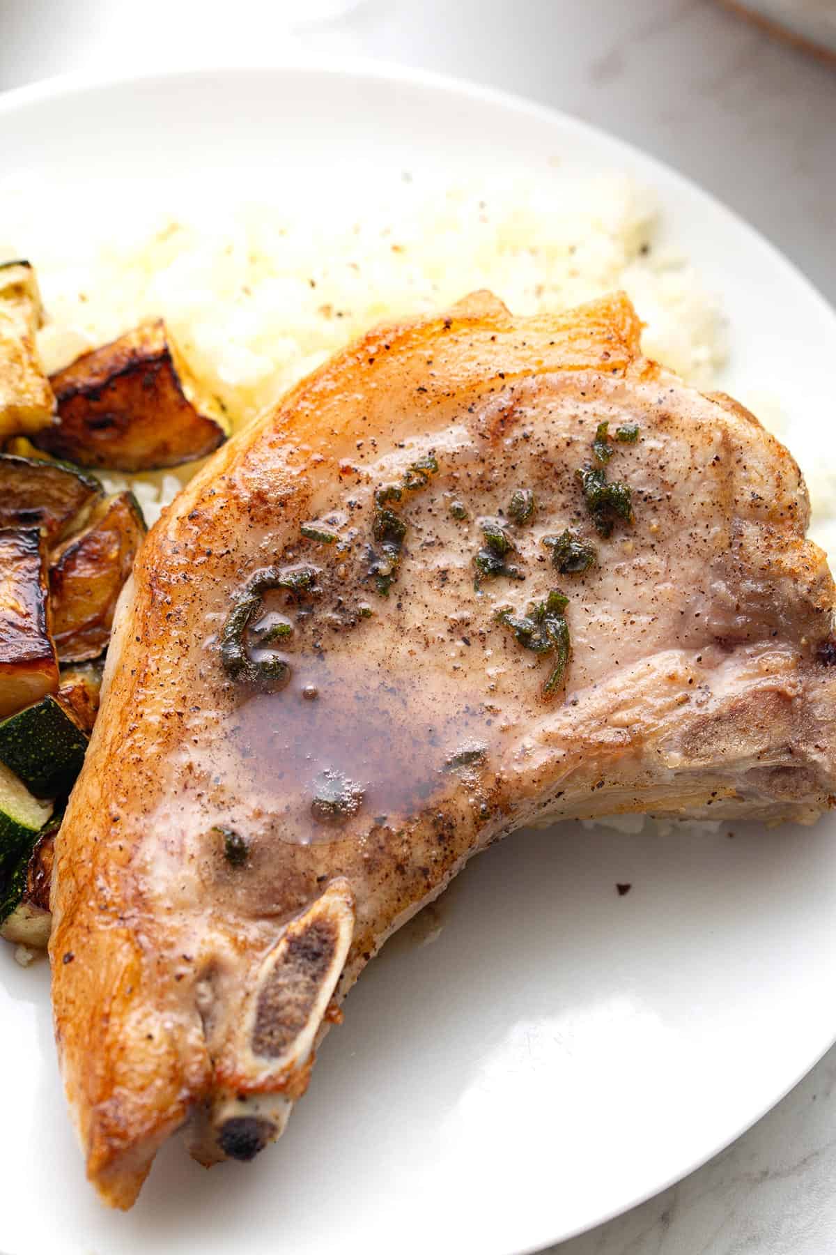 The Best Air Fryer Pork Chops Recipe - Savory Nothings