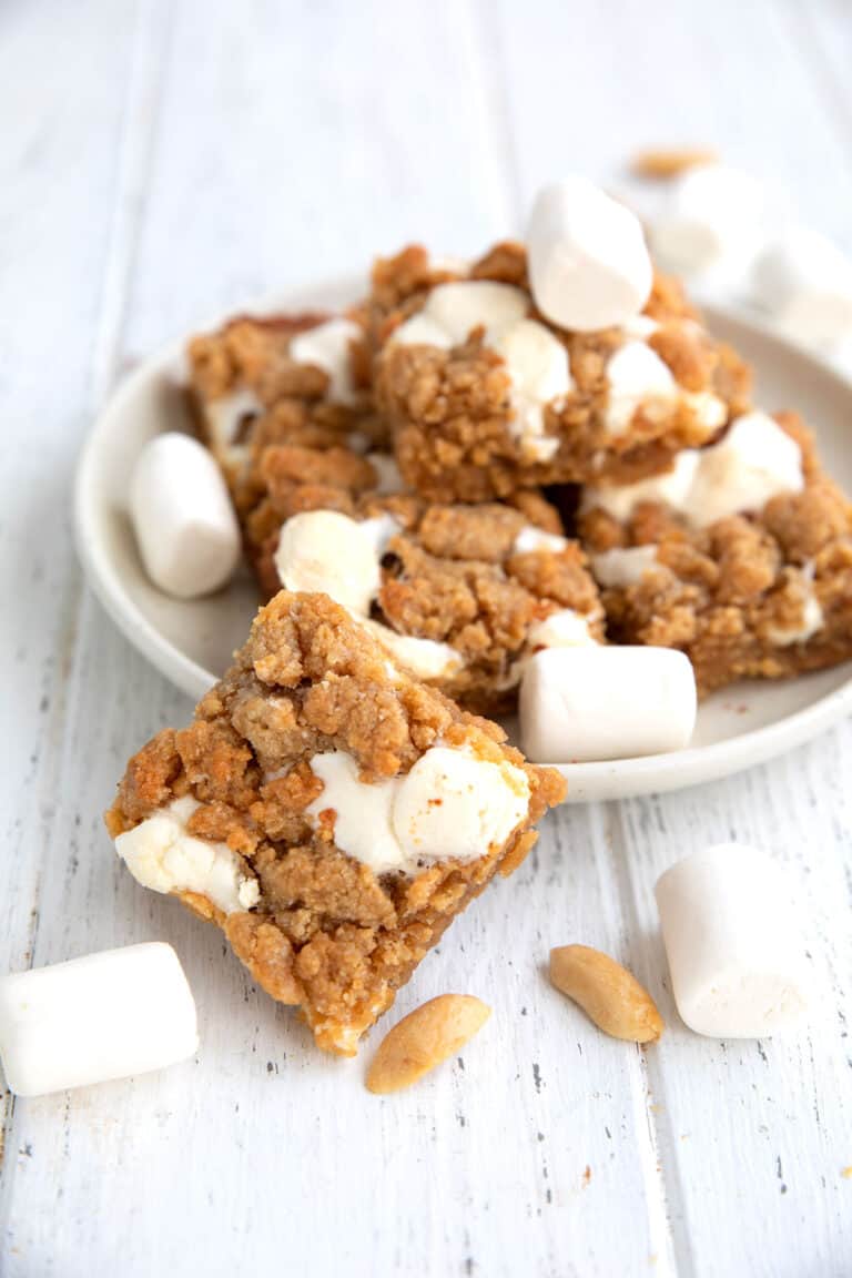 Keto Fluffernutter Bars - All Day I Dream About Food