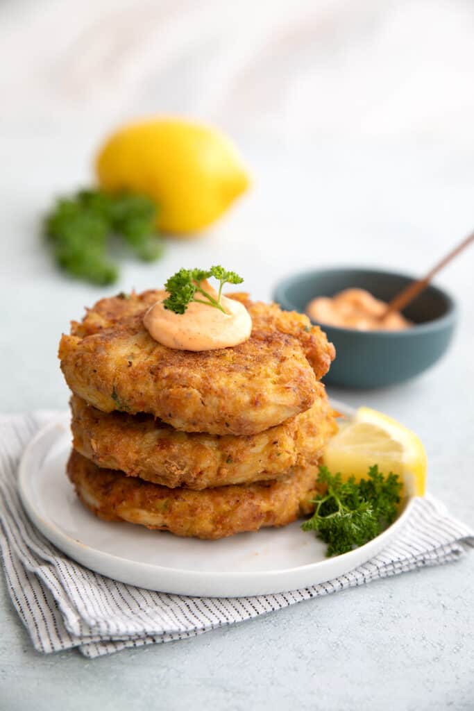Air Fryer Crab Cakes - All Day I Dream About Food