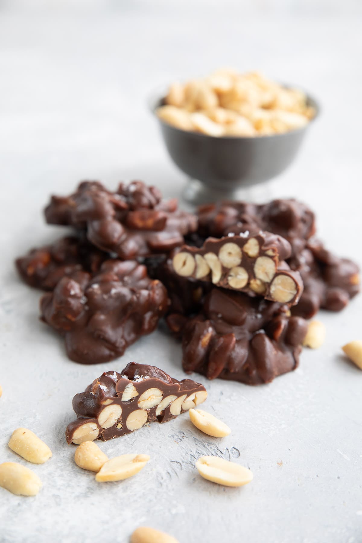 Easy Keto Peanut Clusters - All Day I Dream About Food