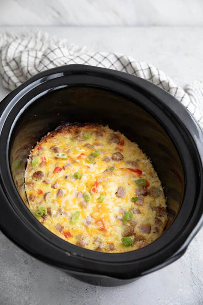 Slow Cooker Breakfast Casserole - All Day I Dream About Food