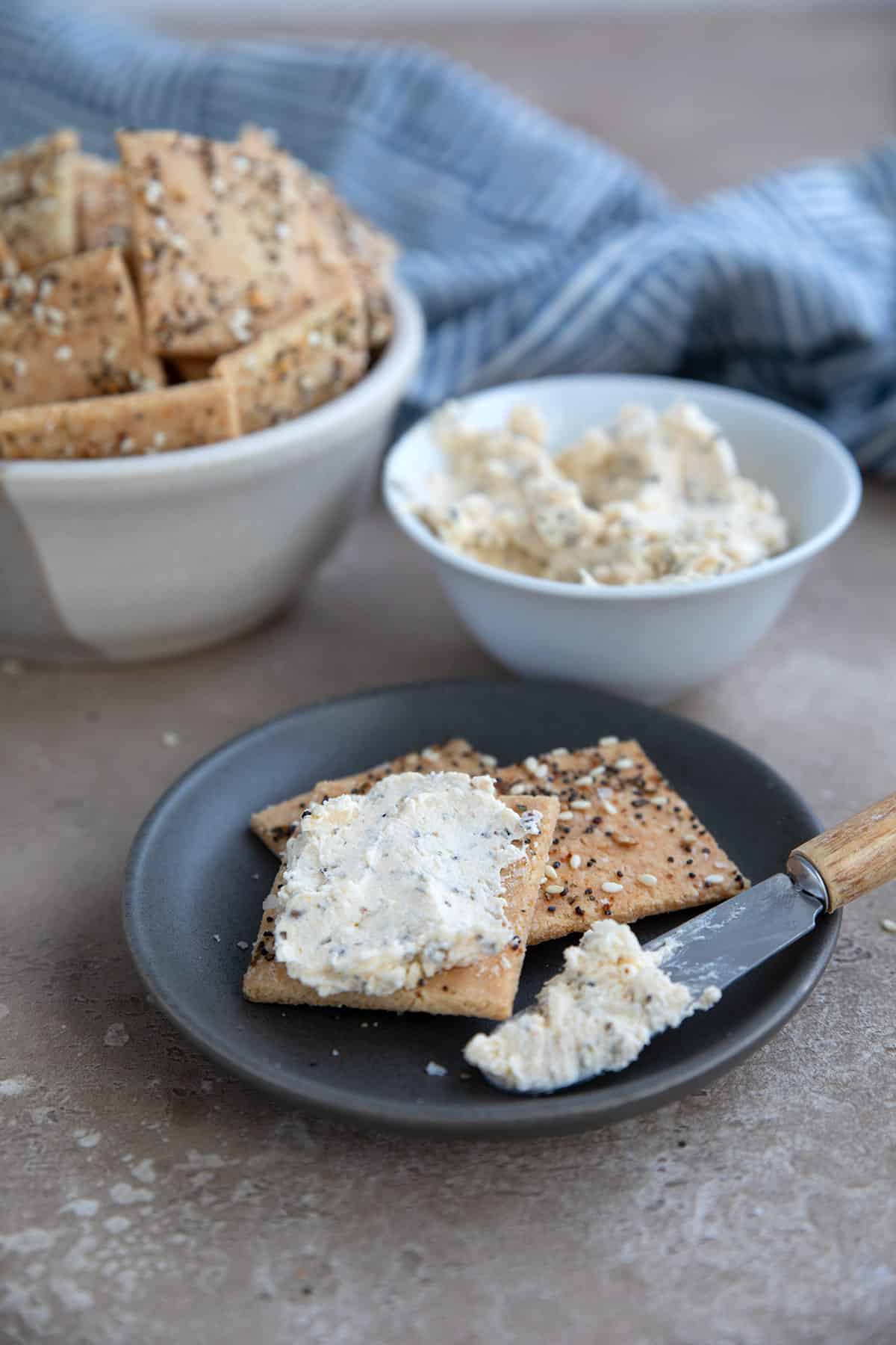 Keto Cheese Crackers - All Day I Dream About Food