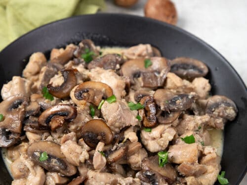 Instant Pot Chicken and Mushrooms