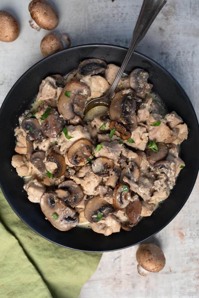 Instant Pot Chicken And Mushrooms - All Day I Dream About Food