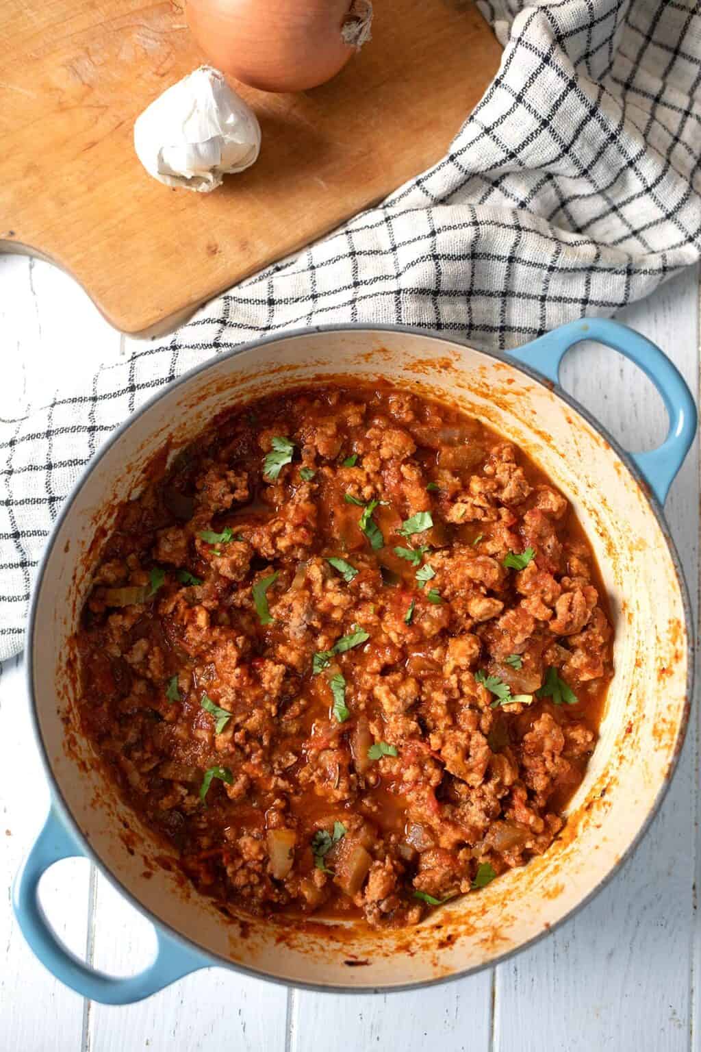 Turkey Ragout With Rice Easy Turkey Ragu - All Day I Dream About Food