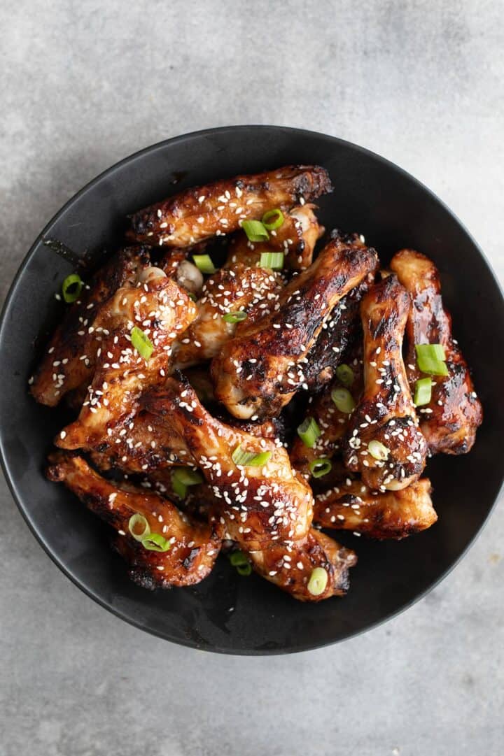 Keto Teriyaki Chicken Wings - All Day I Dream About Food