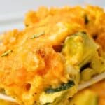 Titled Pinterest image for Zucchini Casserole.