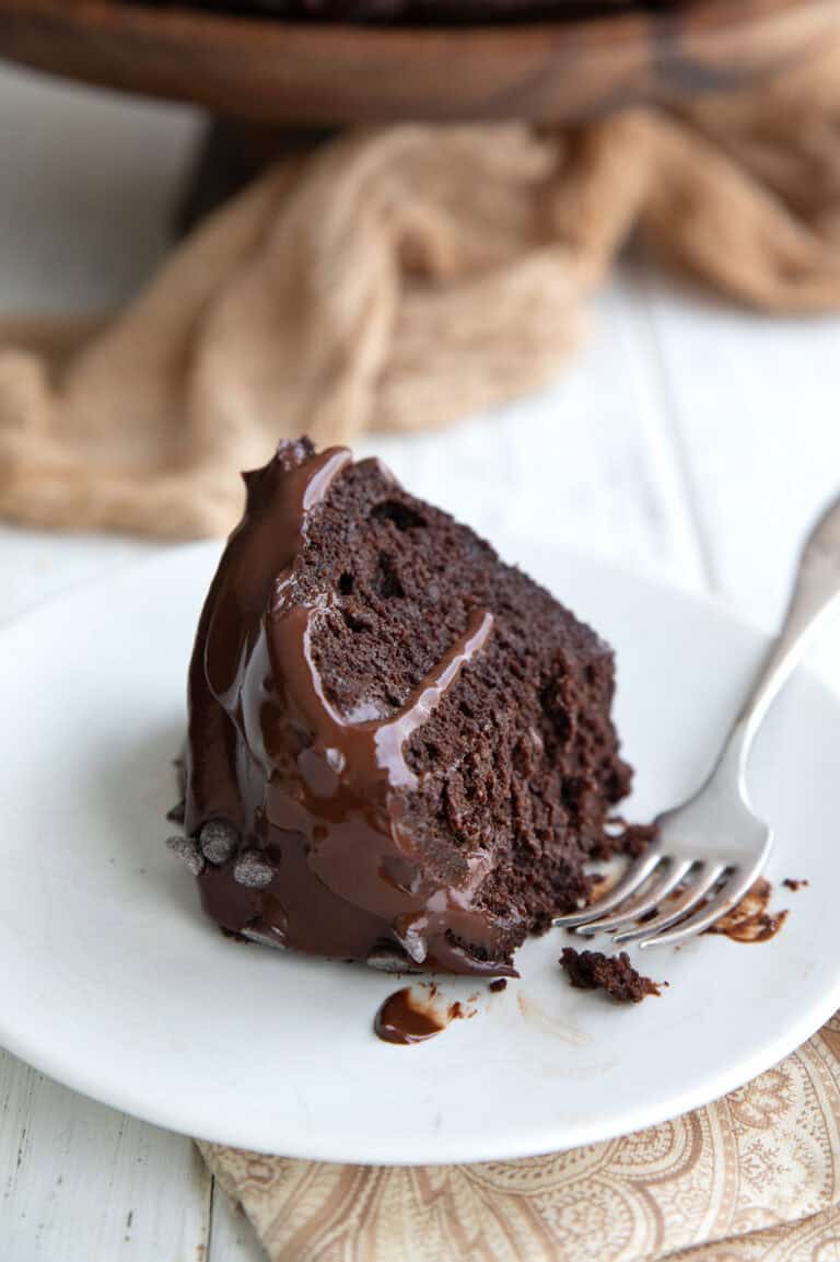 Keto Chocolate Ricotta Cake - All Day I Dream About Food