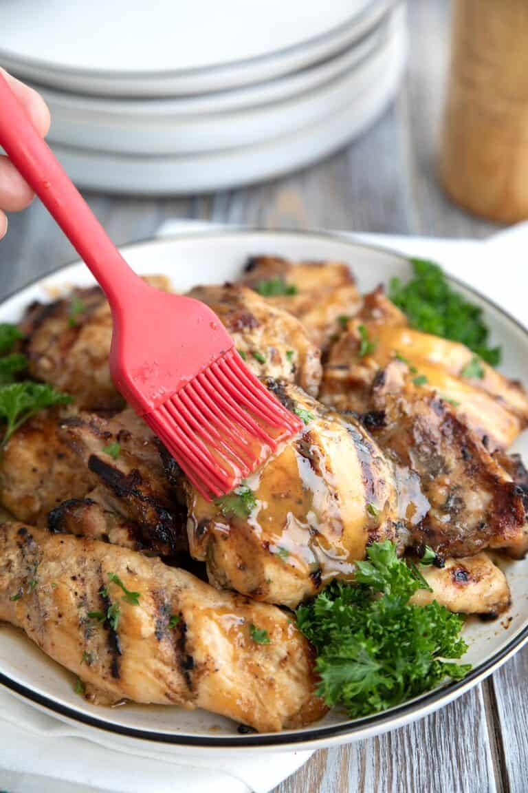 Honey Mustard Chicken Thighs - All Day I Dream About Food