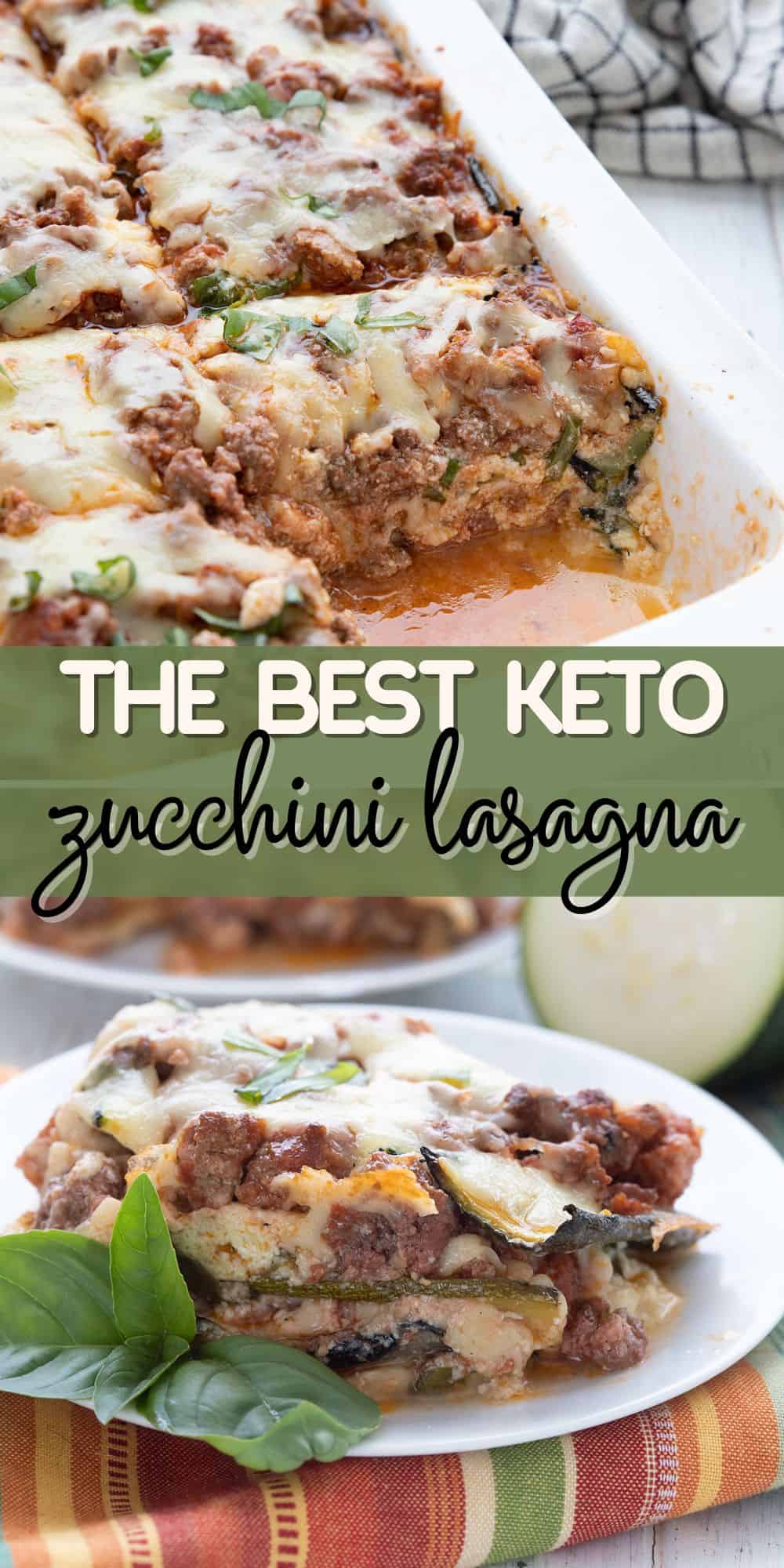 Keto Zucchini Lasagna - All Day I Dream About Food