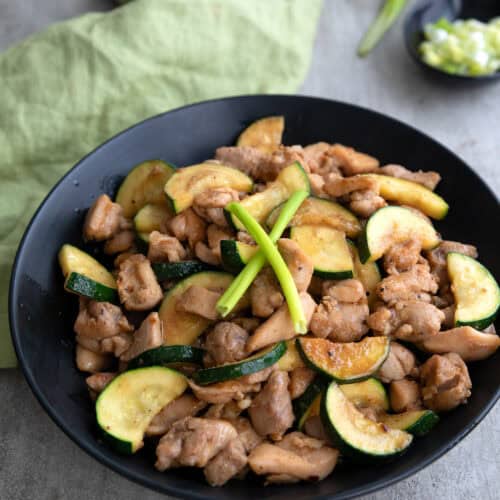 Chicken Zucchini Stir Fry - All Day I Dream About Food