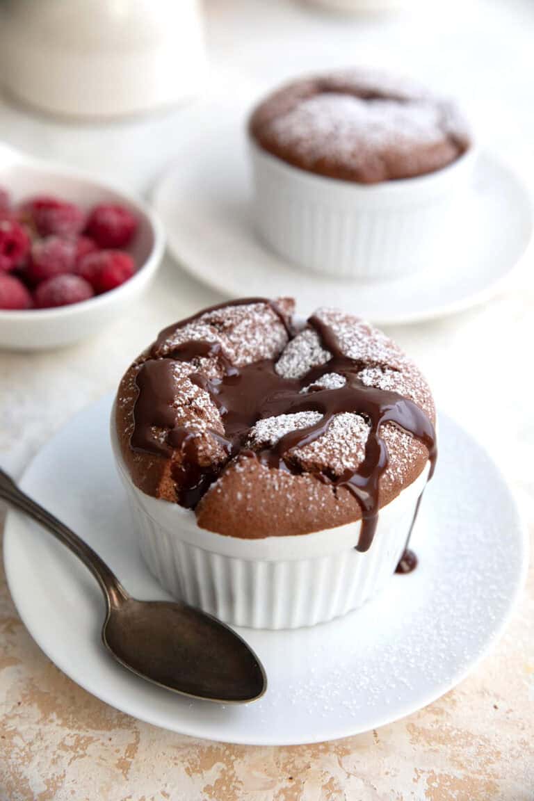 Keto Chocolate Souffle