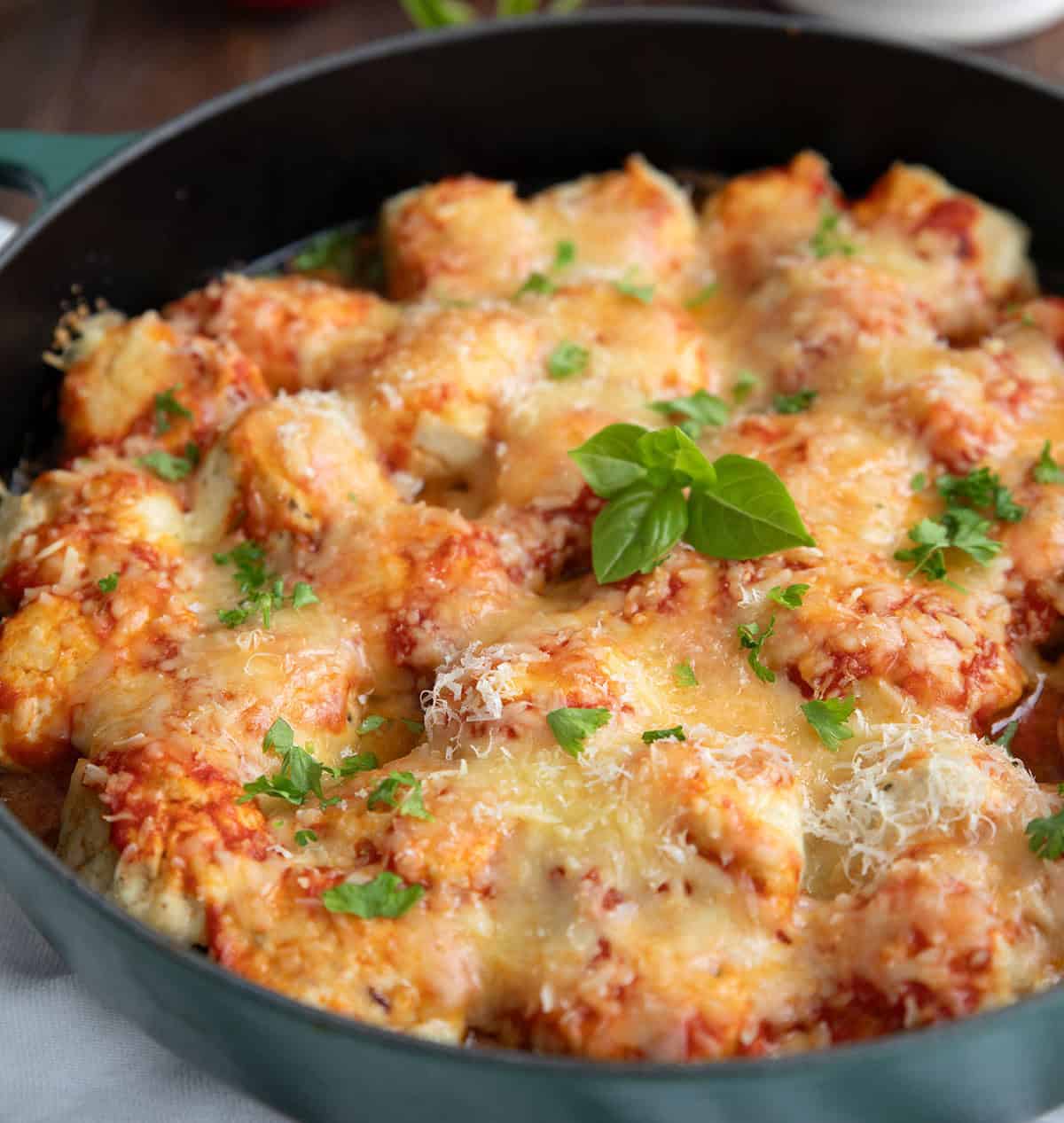 Chicken Parmesan Meatballs