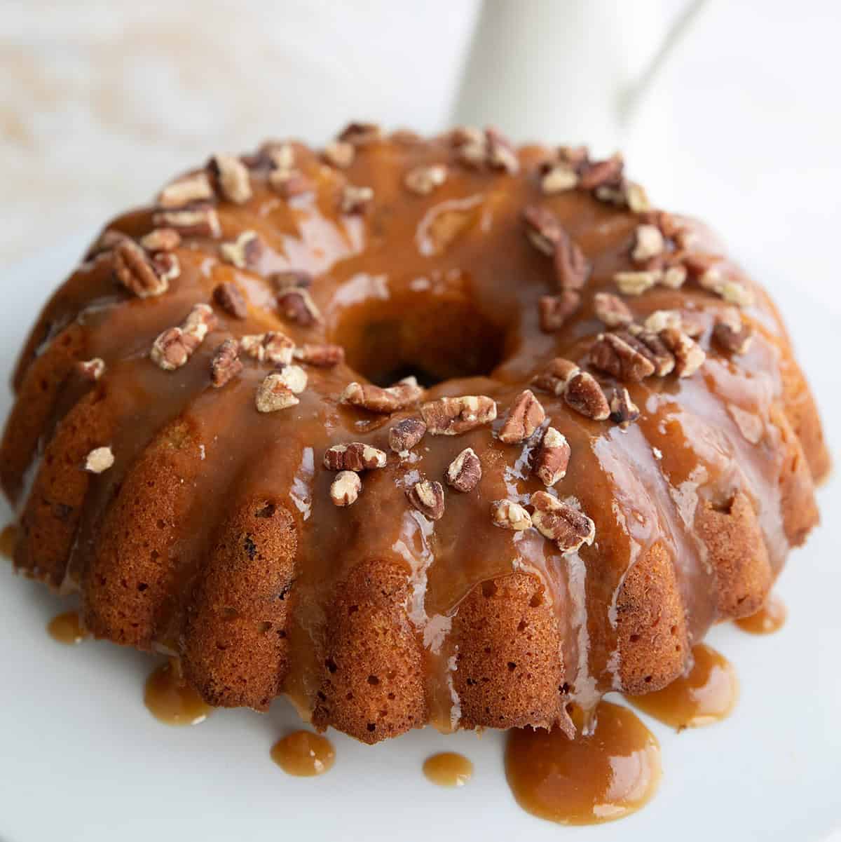 Keto Pecan Pie Bundt Cake