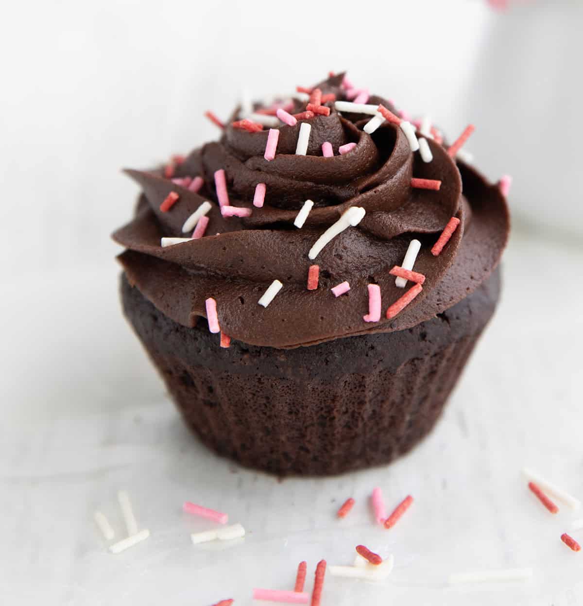 Keto Air Fryer Chocolate Cupcakes