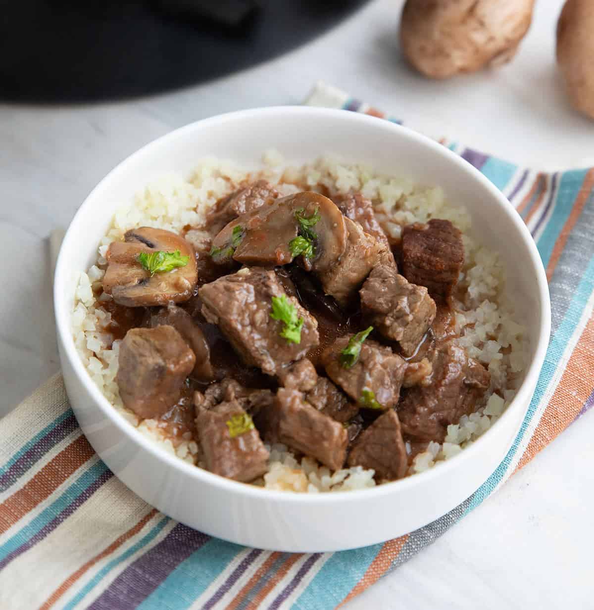 Crockpot Beef Tips Recipe