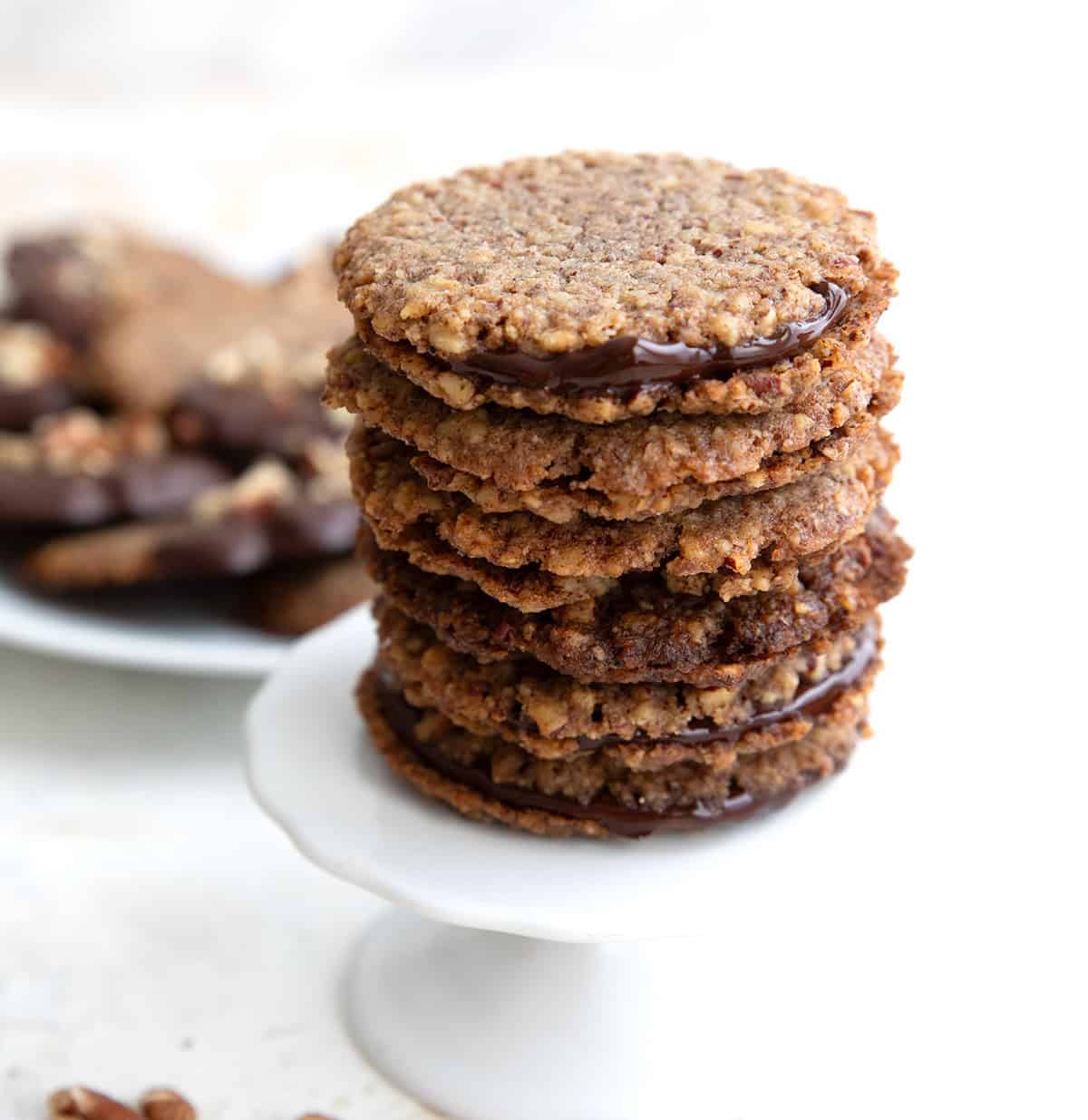 Keto Pecan Lace Cookies