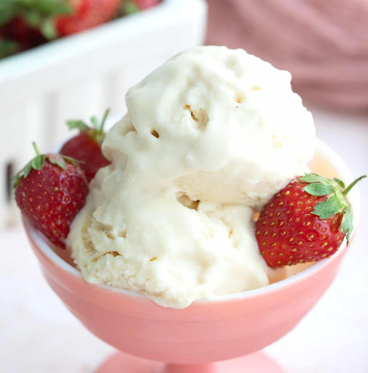 Keto Vanilla Ice Cream Recipe
