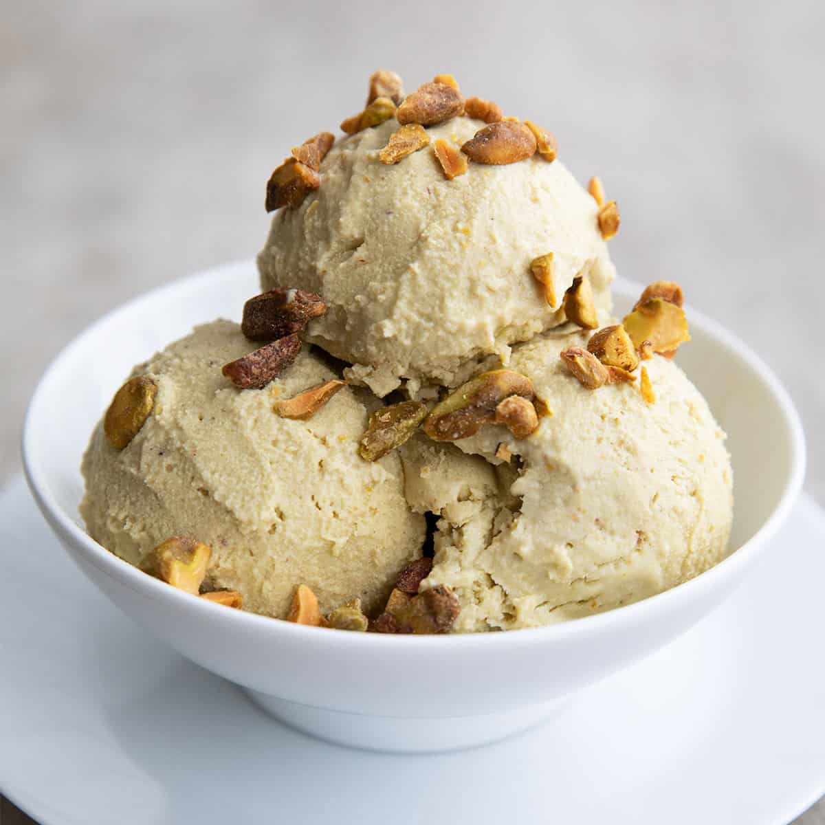 Keto Pistachio Ice Cream